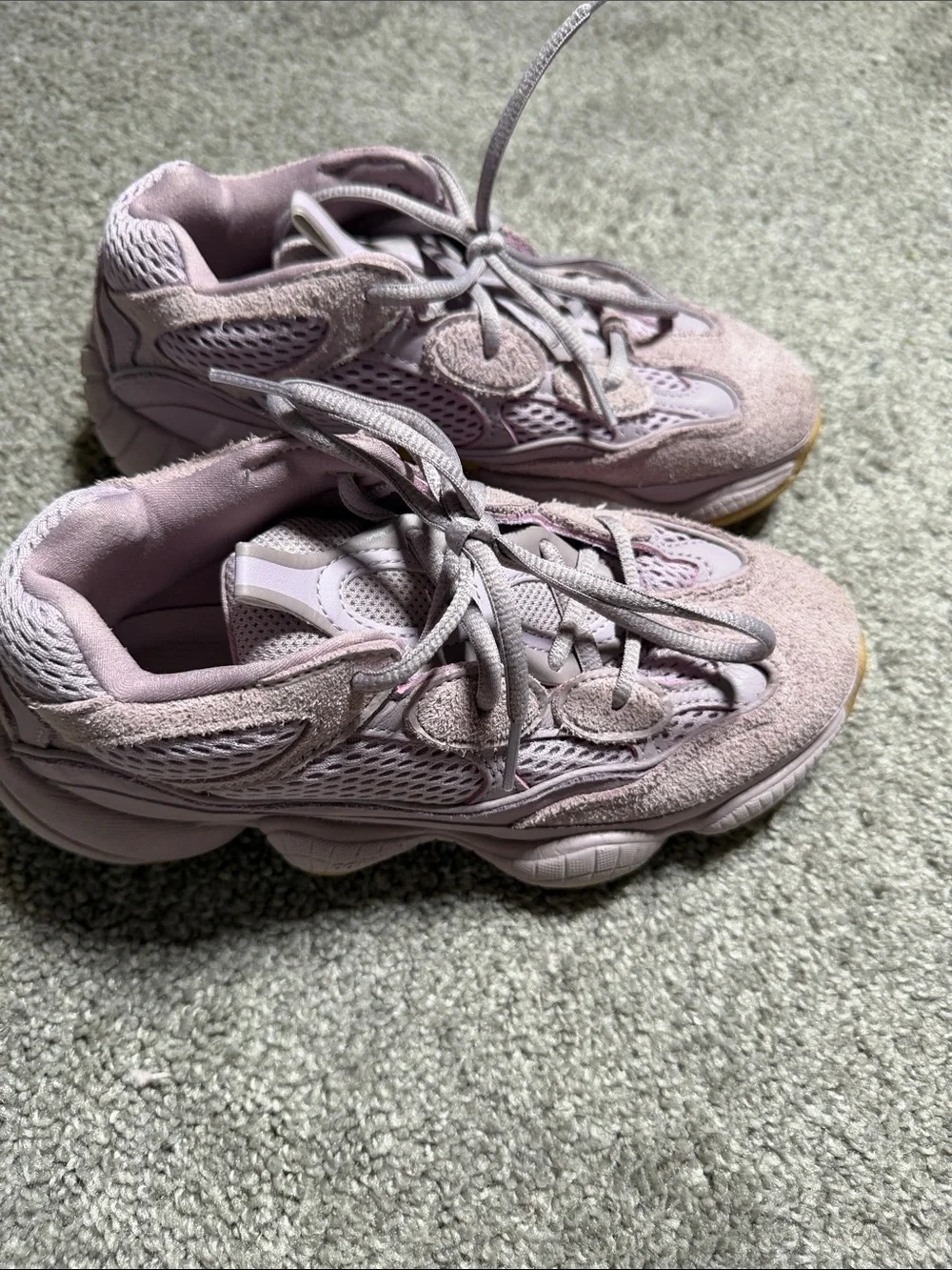 Yeezy size 4 Lavender Athletic Sneakers - Comfortable Everyday Shoes